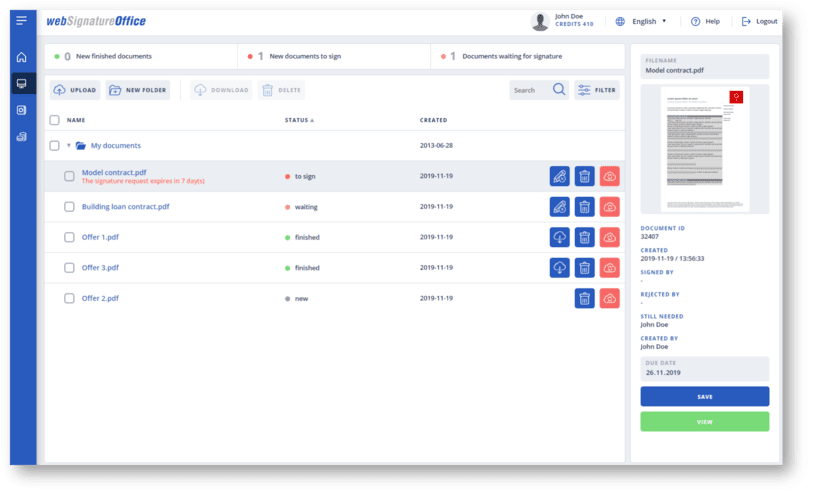 StepOver webSignatureOffice - Self-hosted model