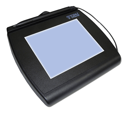 Topaz SignatureGem 4x5 HID-USB Backlit