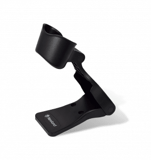 HR11 Aringa 1D CCD IMAGER HANDHELD READER WITH 2M STRAIGHT USB CABLE BLACK HOUSING SMART VERSION FOLDABLE STAND