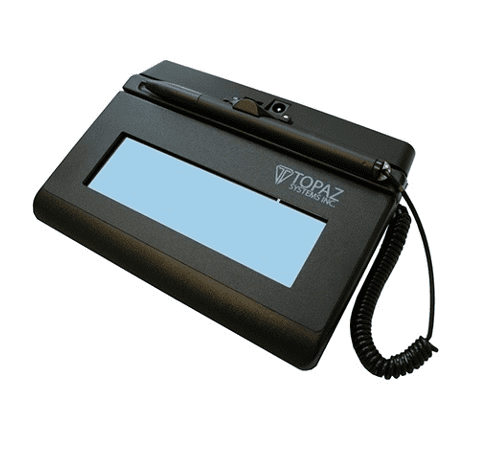 Topaz Siglite 1x5 Serial LCD Backlit