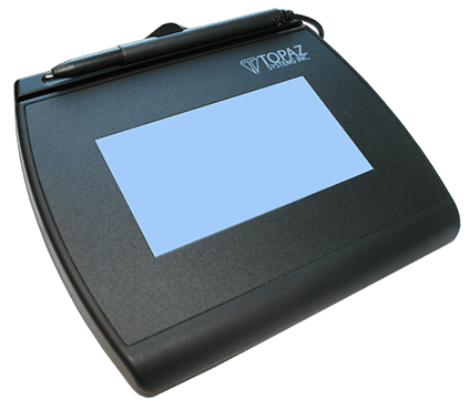 Topaz SignatureGem LCD 4x3 HID-USB Backlit