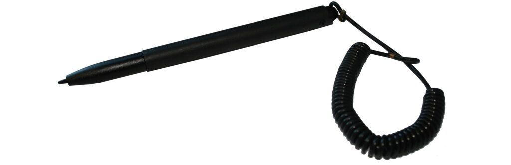 Topaz P-TS04-B Pen With Curly Tether